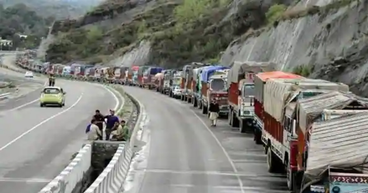 Jammu-Srinagar highway closed due to landslide in Ramban